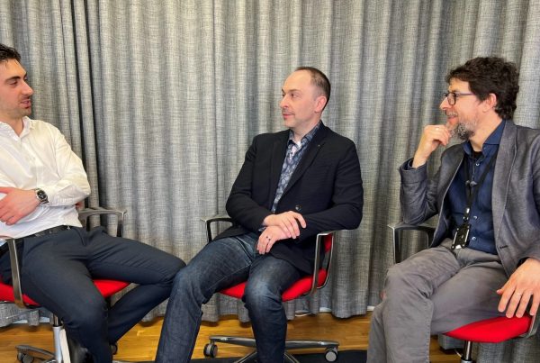 Dr Aaron Goodarzi visiting Radonova