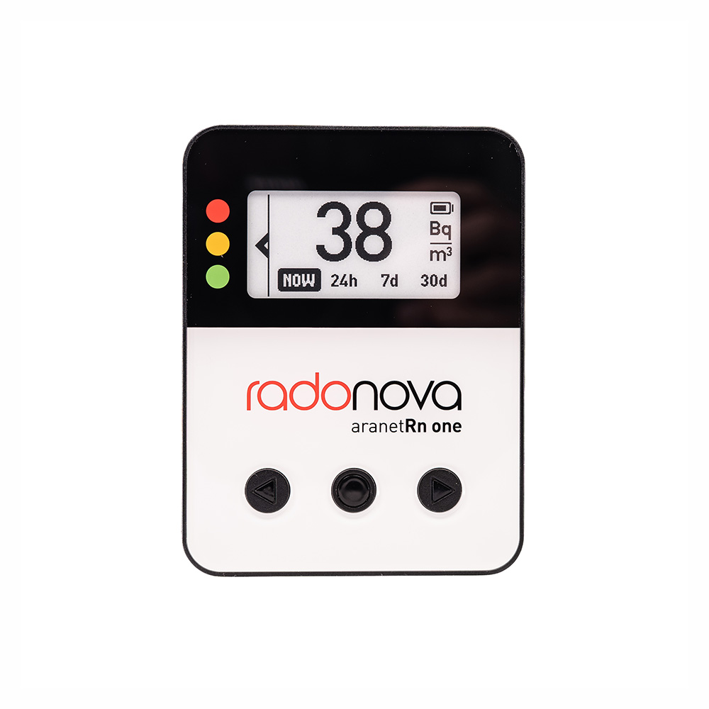 Aranet Radon One - Radonmåling med måleinstrument i boliger