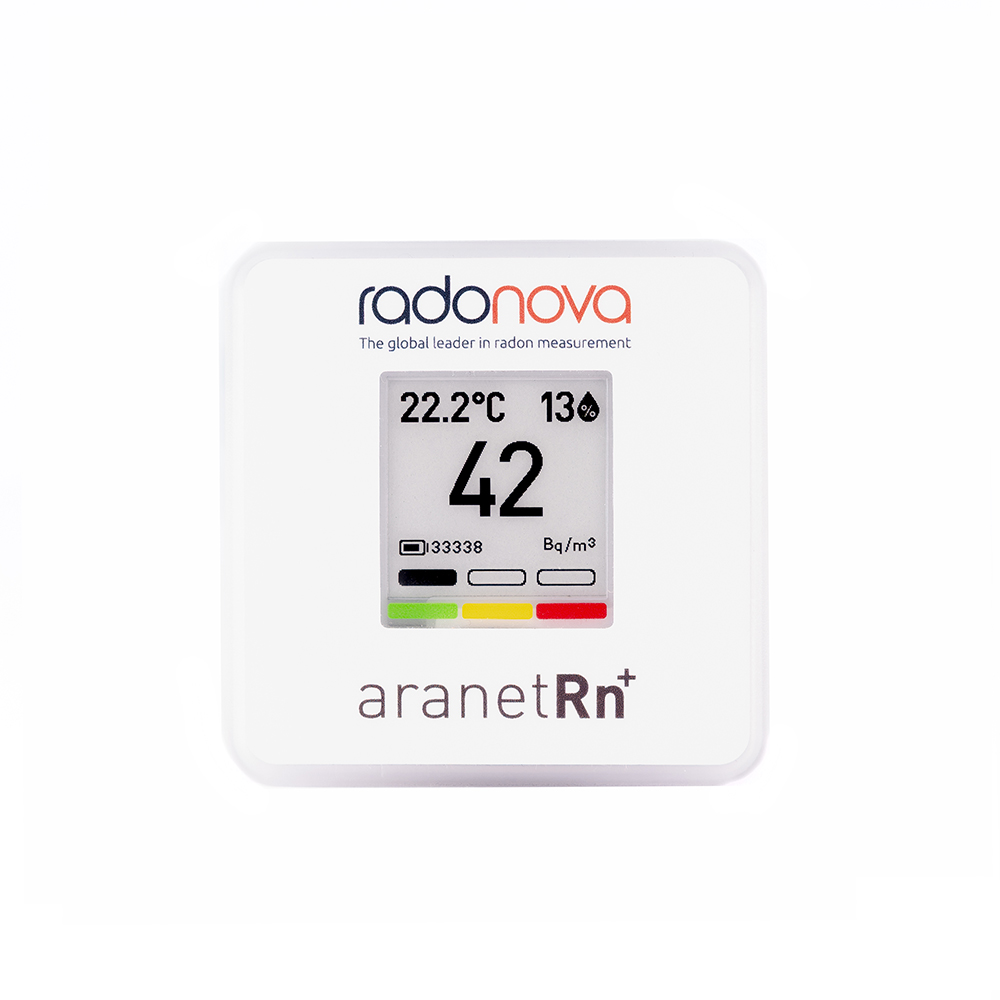 Aranet Radon Plus - Radonmåling med måleinstrument i boliger